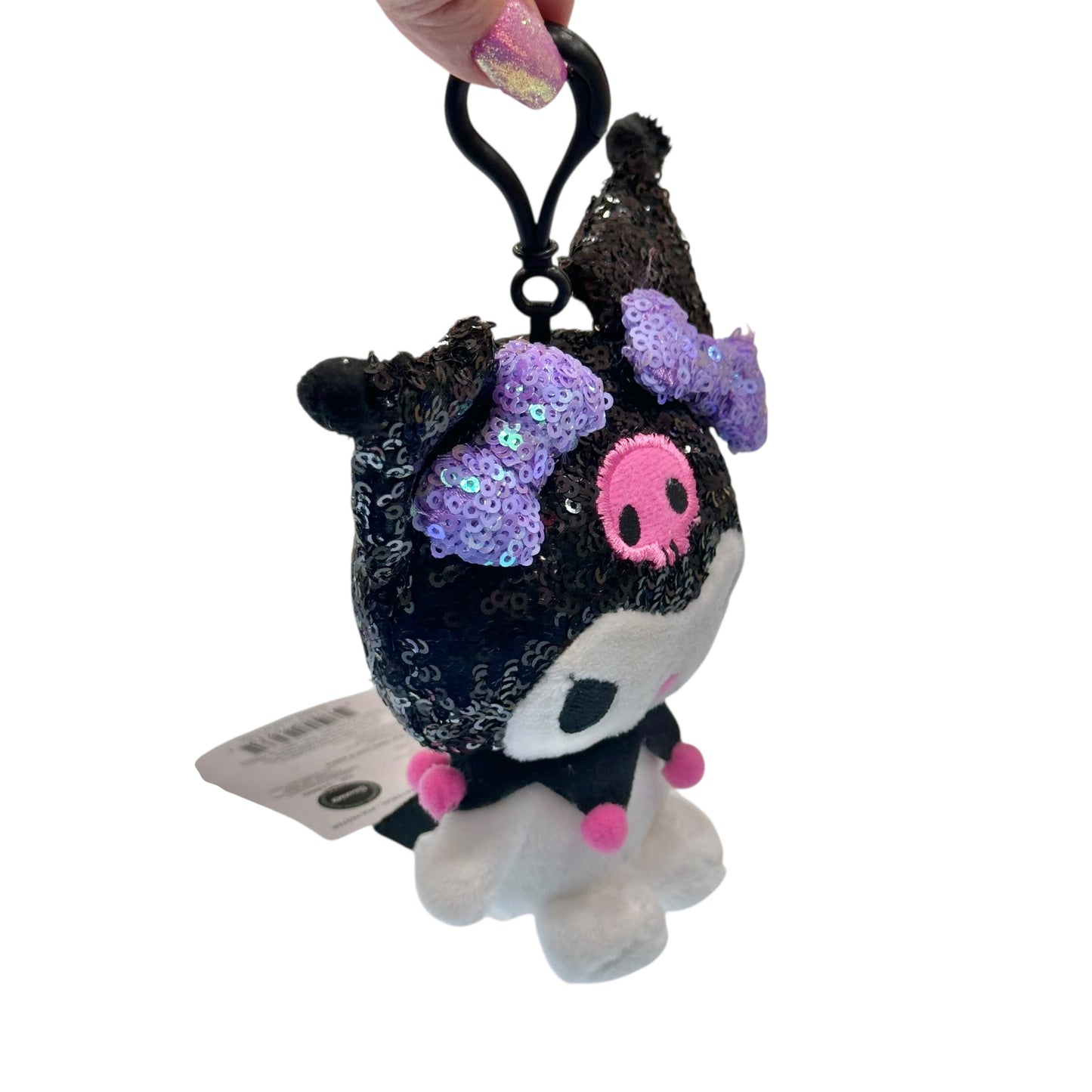 Kuromi "Spangle" Mascot Clip On