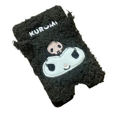 Sonix x Kuromi Plush Magnetic Wallet