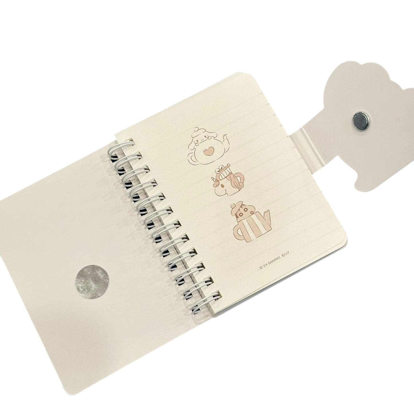 Cinnamoroll x Crayon Shin Chan Magnet Notebook (Cup)