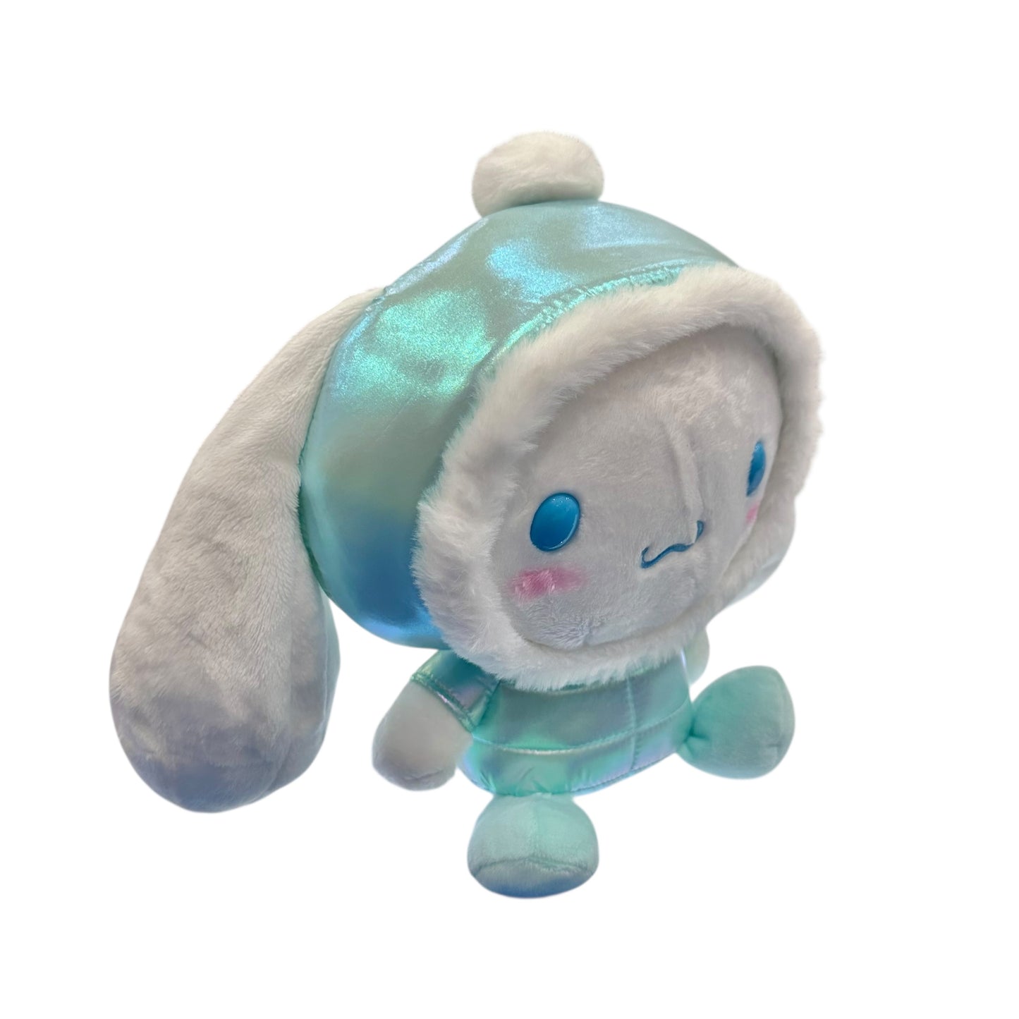 Cinnamoroll "Shiny Hooded Puffer Jacket" 12in Plush