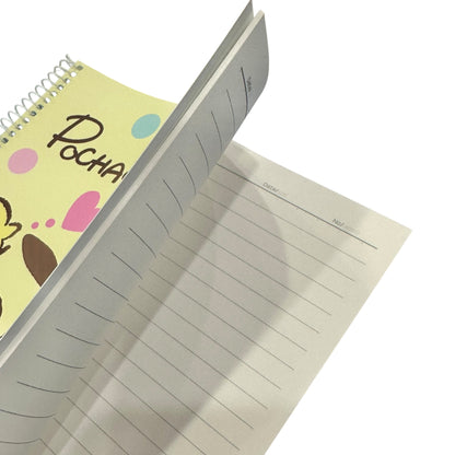 Pochacco Lined Spring Notebook