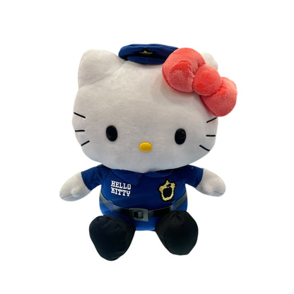 Hello Kitty "Policeman Occupation" 10in Plush