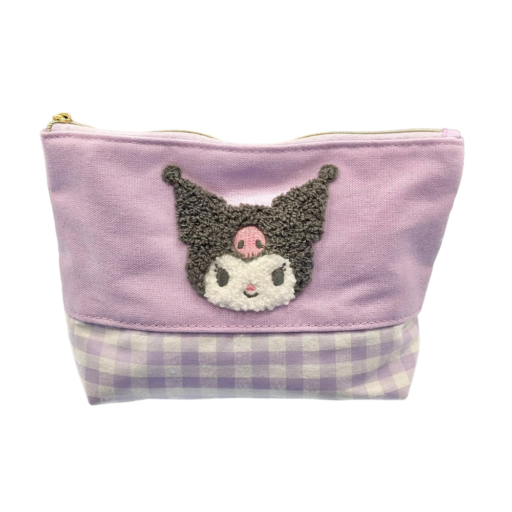 Kuromi "Chenille Gingham" Pouch