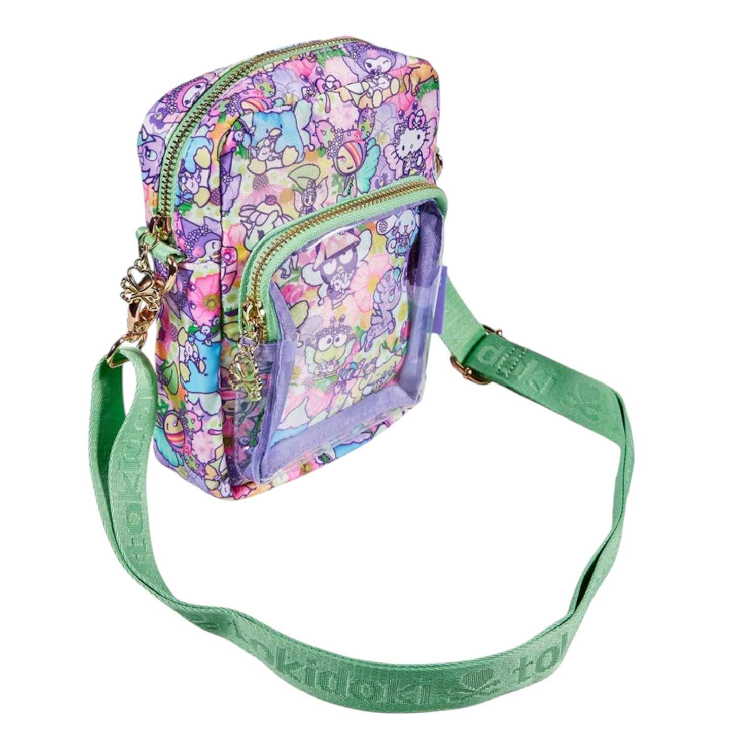 tokidoki x Hello Kitty & Friends "Butterfly Garden" Window Pocket Mini Crossbody
