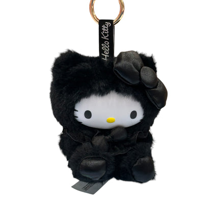 Hello Kitty "Noir" Plushie Pops Mascot w/ Carabiner