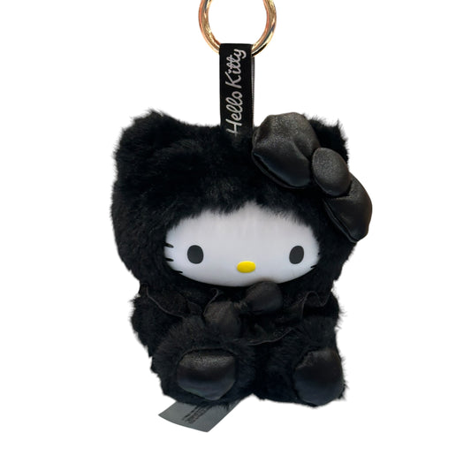Hello Kitty "Noir" Plushie Pops Mascot w/ Carabiner
