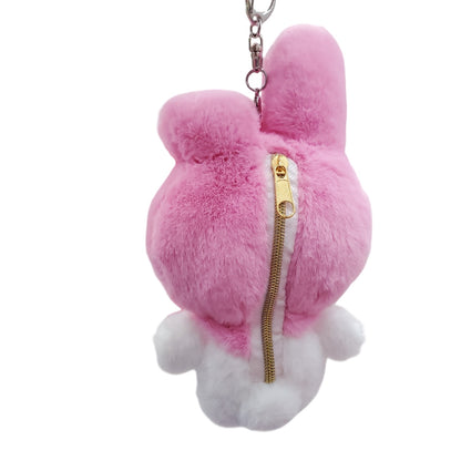 My Melody "Pink & Black Party" Mascot Accessory Pocket