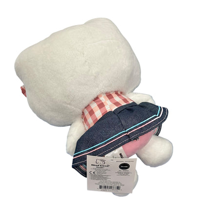 Hello Kitty "Gingham Denim" 8in Plush