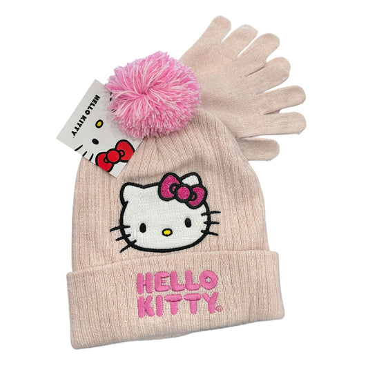 Hello Kitty "Marled" Beanie Glove Set