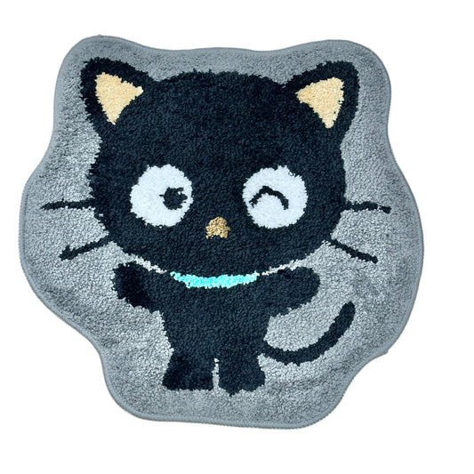 Chococat "Gingham Interior" Die-Cut Rug
