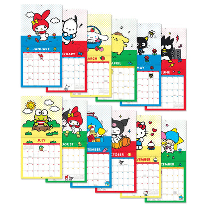 Hello Kitty & Friends 2027 Retro 7in x 7in Wall Calendar
