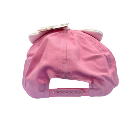Hello Kitty "3D Ears Bow" Foam Front Flat Brim Baseball Cap