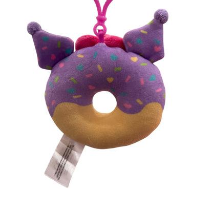 Kuromi "Colorful Cute Sweets" Donut Mascot Clip On