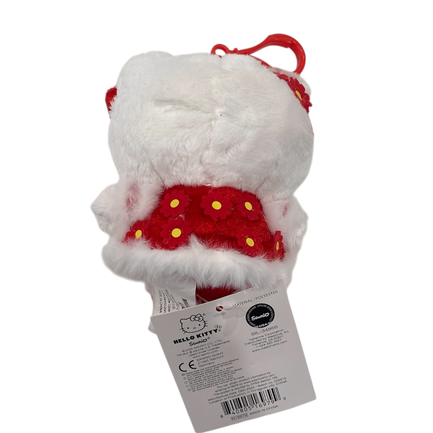 Hello Kitty "CNY Dress CNY" Mascot Clip On