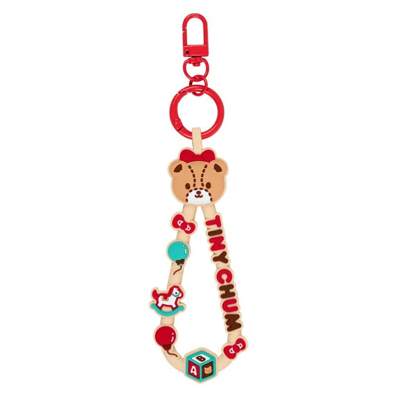 Tiny Chum Keyring w/ Rubber Strap