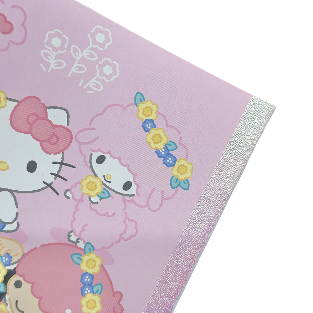 Sanrio Characters Blank Notebook (Pink)