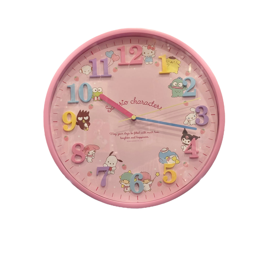 Sanrio Characters "Strawberry" Wall Clock