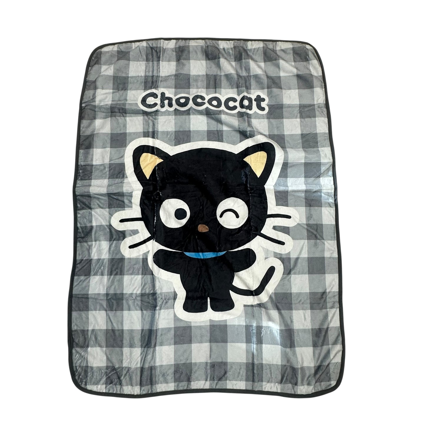 Chococat "Gingham Interior" Blanket