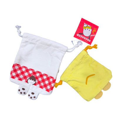 Pochacco PI" Drawstring Bag Set