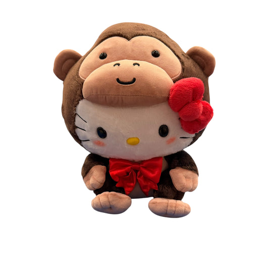 Hello Kitty "Gorilla Zoo" 10in Plush