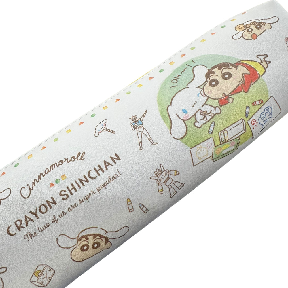 Cinnamoroll x Crayon Shin Chan Slim Pouch (Let's Play)