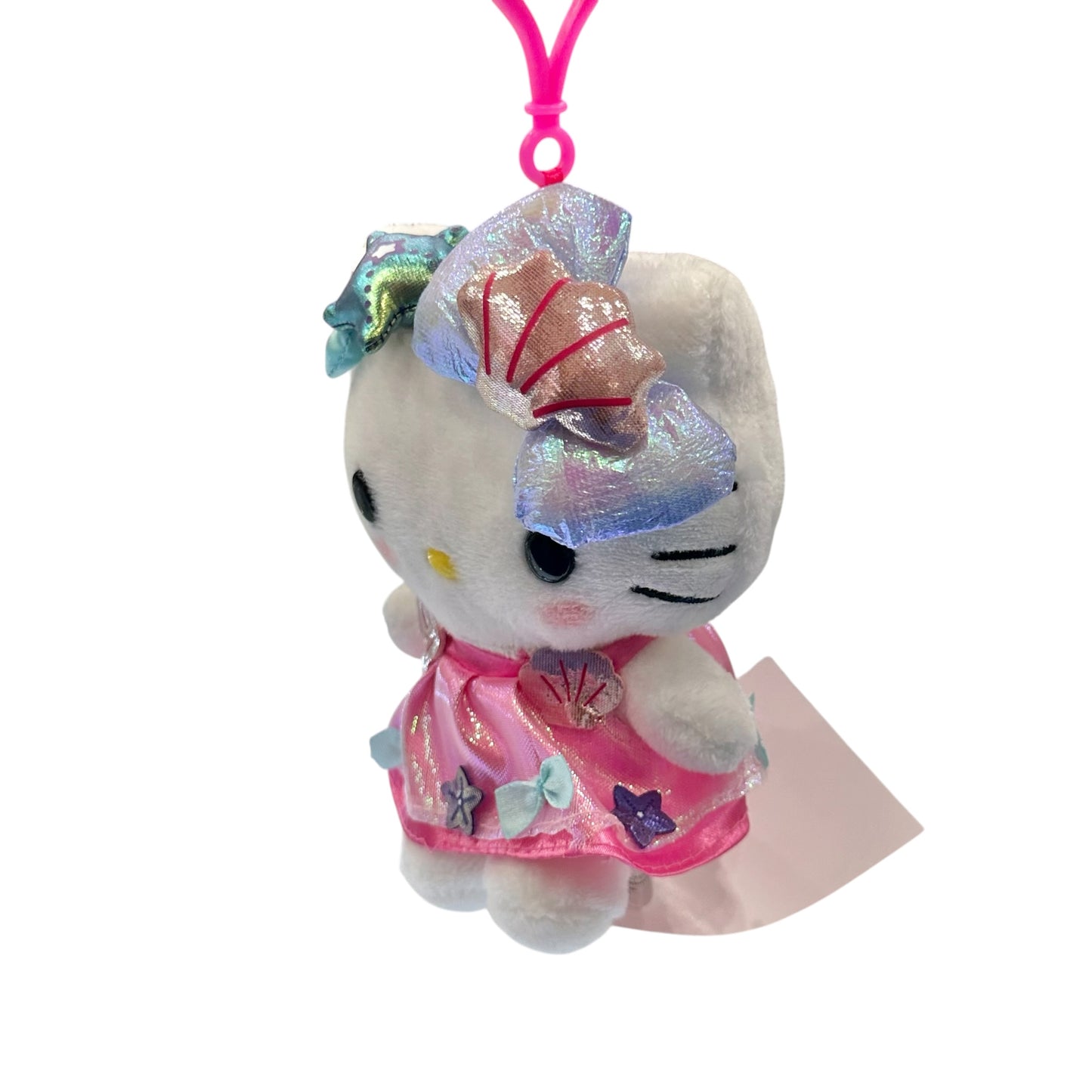 Hello Kitty "Summer Dress White" Mascot Clip On