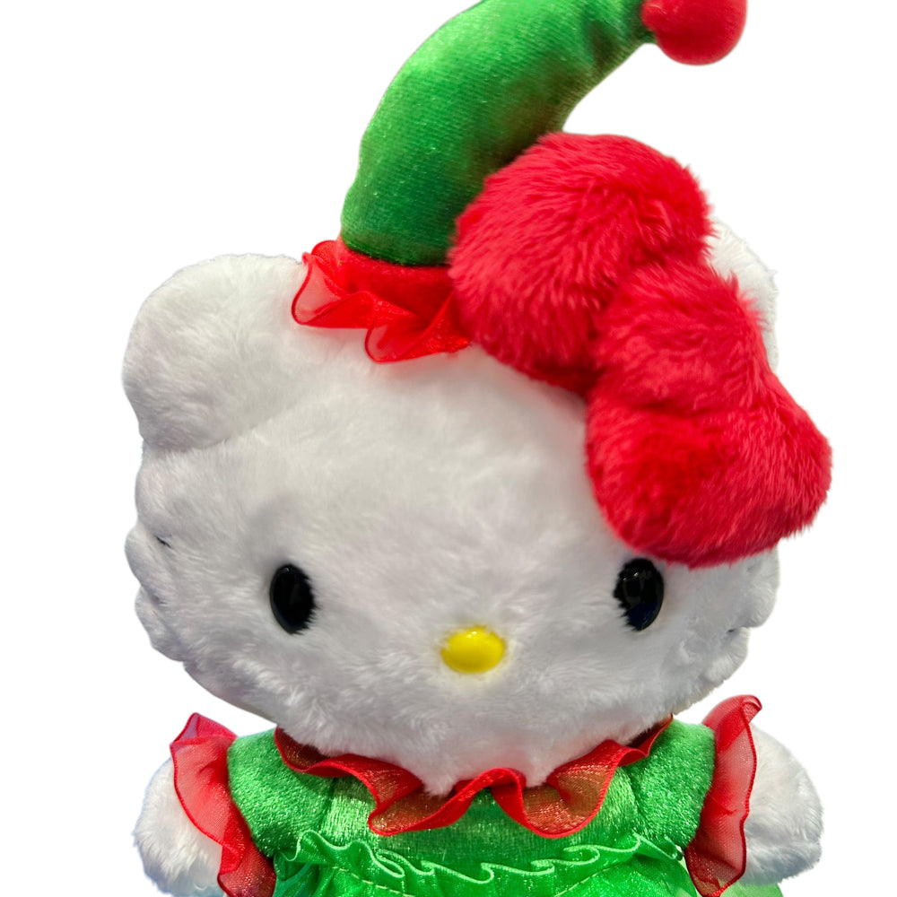 Hello Kitty "Green Elf" Bean Doll Plush