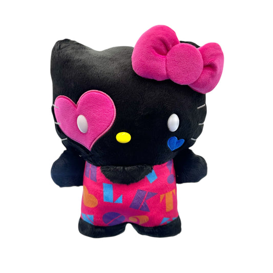 Hello Kitty "Black & Pink" Flat 10in Plush