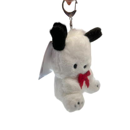 Pochacco "Red Dress" Keychain w/ Mascot