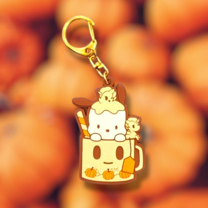 tokidoki x Hello Kitty & Friends "Pumpkin Spice" Blind Box Rubber Keychain
