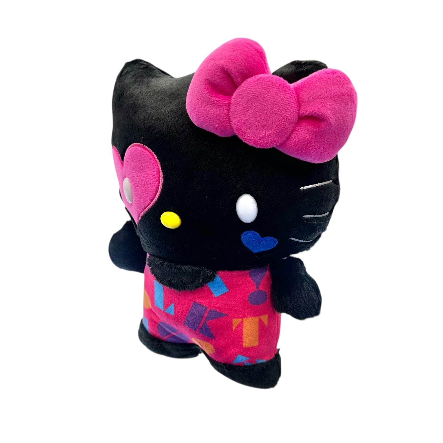 Hello Kitty "Black & Pink" Flat 10in Plush