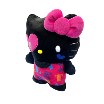 Hello Kitty "Black & Pink" Flat 10in Plush