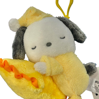 Pochacco "Pajama w/ Pillow" Mascot Clip On Plush