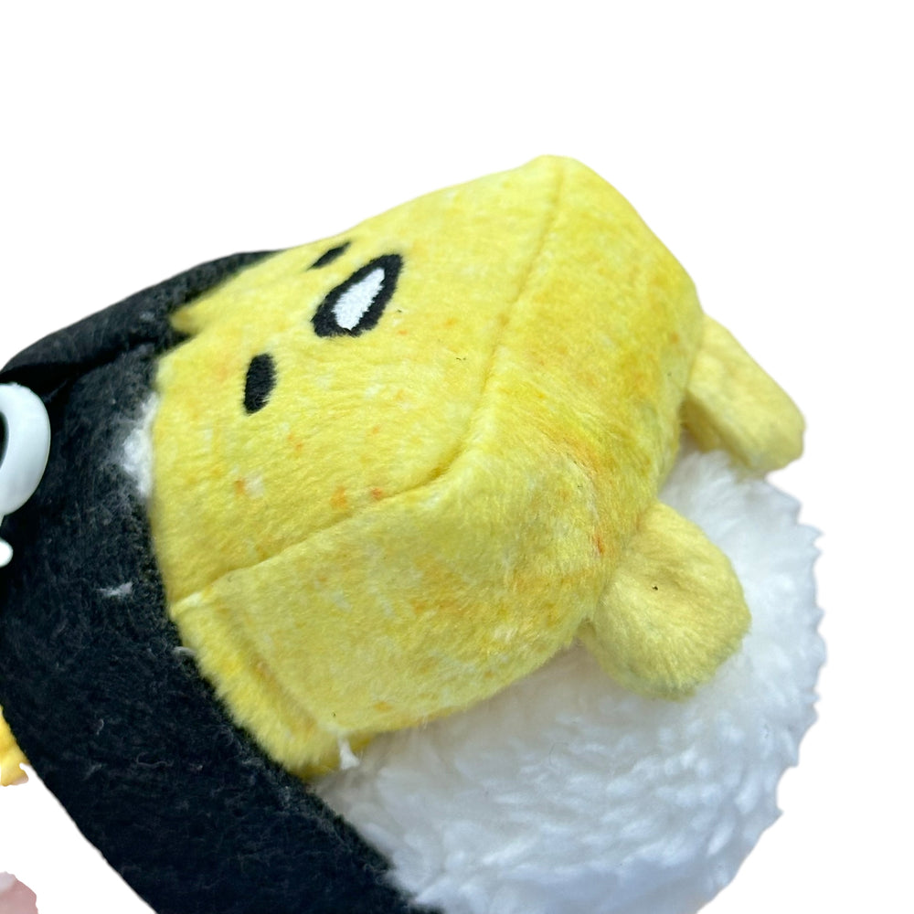 Gudetama "Egg" Sushi Mascot Clip On Plush