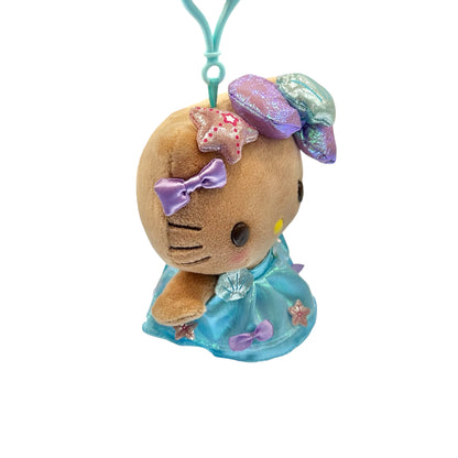 Hello Kitty "Summer Dress Tan" Mascot Clip On