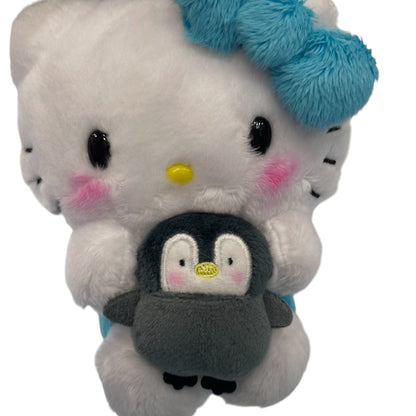 Hello Kitty "Baby Penguin Hug" Mascot Clip On