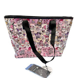 tokidoki x Kuromi & My Melody "Garden Party" Clear Zip Tote