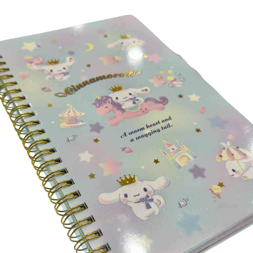 Cinnamoroll Bling Bling 4-Tab Index Notebook