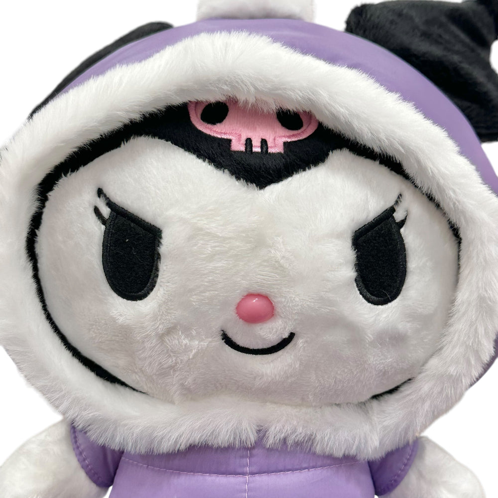 Kuromi "Hooded Puffer Jacket" 12in Plush