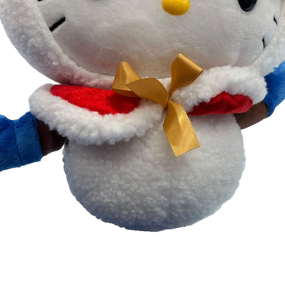 Hello Kitty "Santa Claus Costume Snow Man" 10in Plush