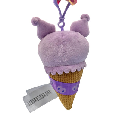 Kuromi "Ice Cream Food" Mascot Clip On