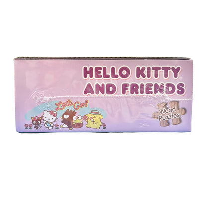 Sanrio Characters "Seize the Moment" Wooden Jigsaw Puzzle