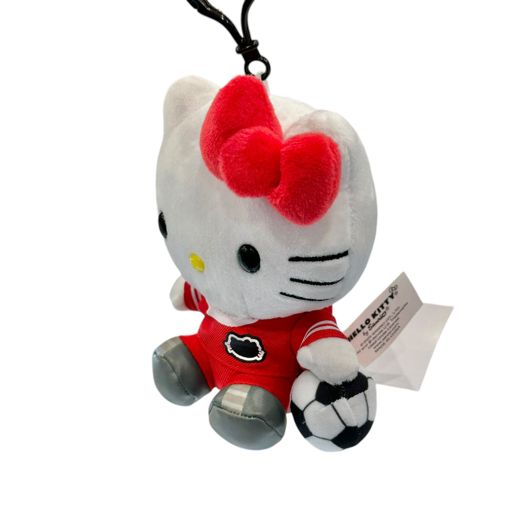 Hello Kitty "Soccer Club Activities" Mascot Clip On