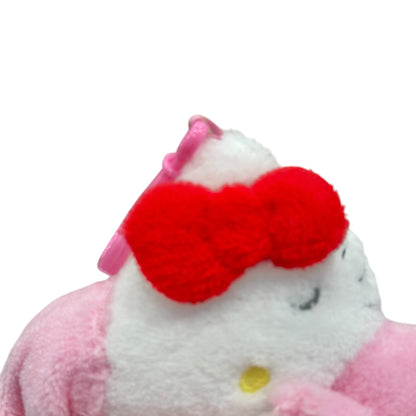 Hello Kitty "Pajama w/ Pillow" Mascot Clip On Plush