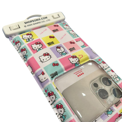 Sonix x Hello Kitty "Grid" Waterproof Phone Pouch