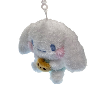 Cinnamoroll "Puffy-Cheek" Backpack Keychain