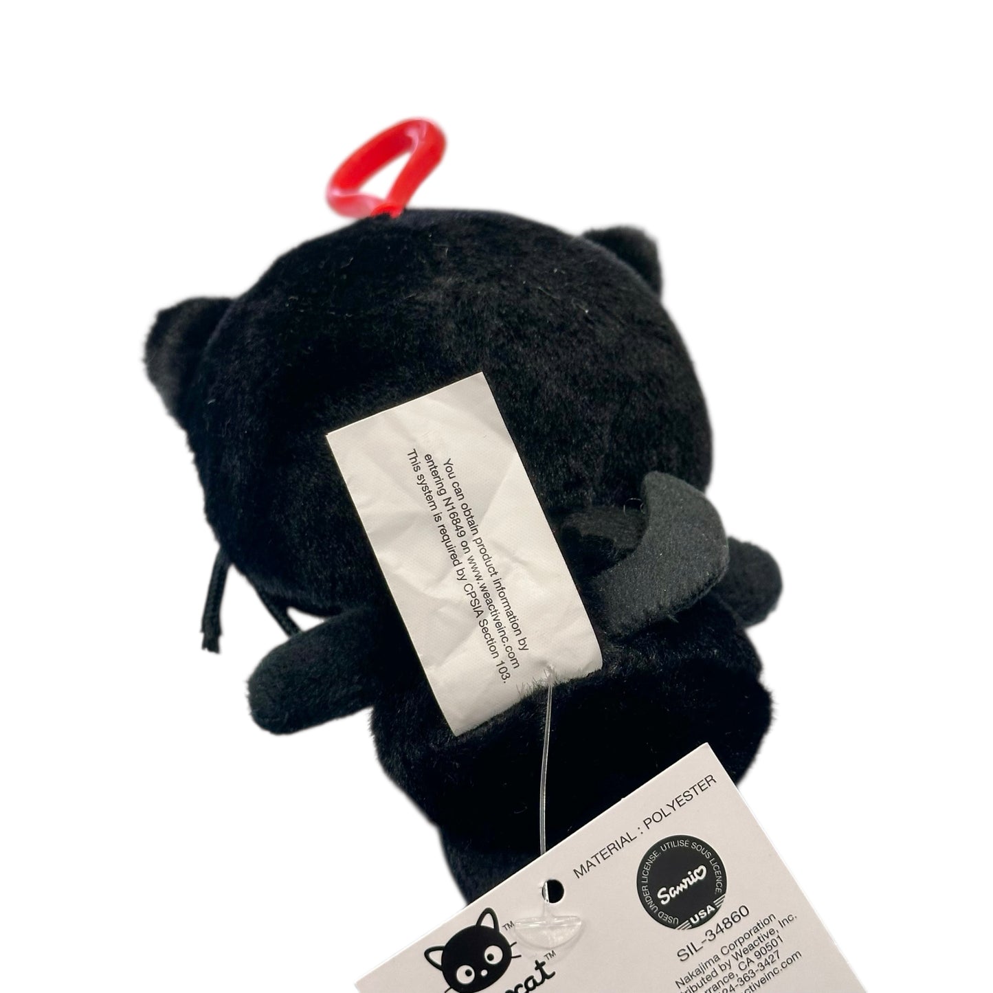 Chococat "Sweet Devil" Mascot Clip On
