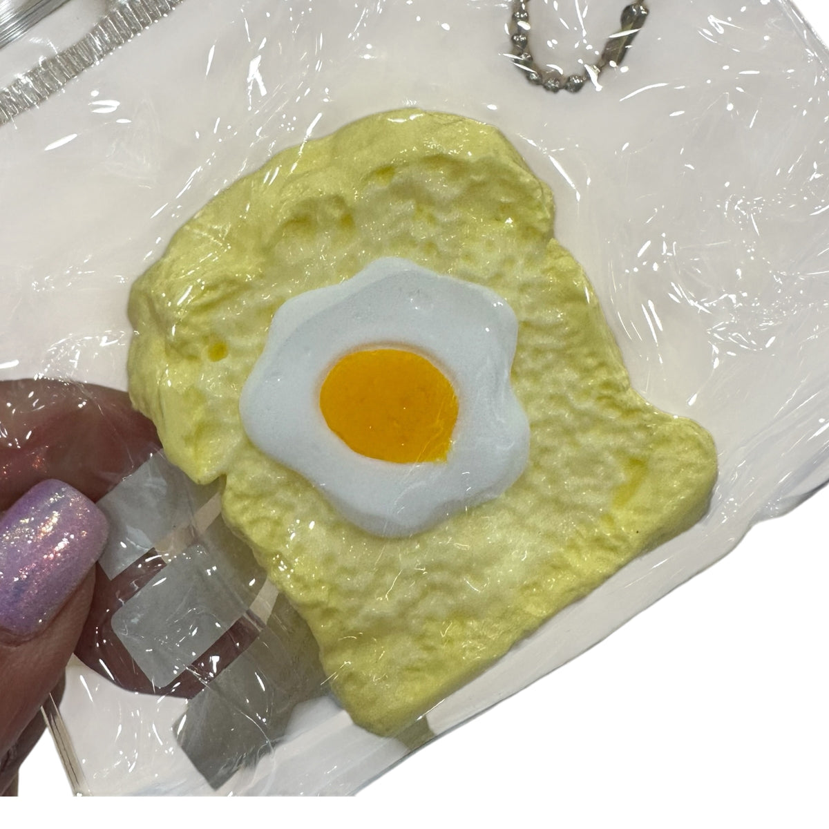 High Quality Real Silicone Super Soft Squishy Keychain (Dessert)