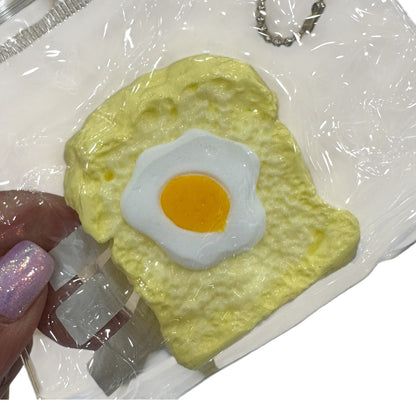 High Quality Real Silicone Super Soft Squishy Keychain (Dessert)