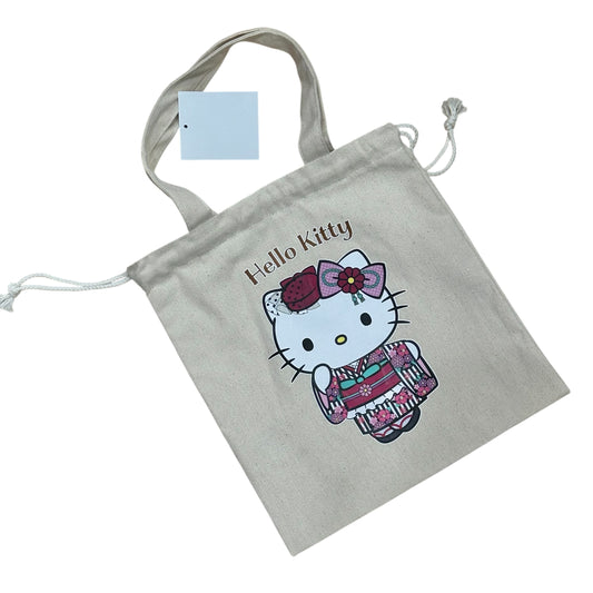 Hello Kitty "Retro Modern Kimono" Small Tote Bag